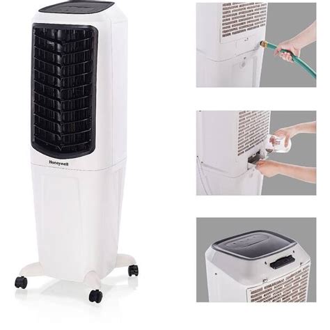 Honeywell 470 Cfm Indoor Evaporative Air Cooler Swamp Cooler With
