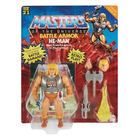 Masters Of The Universe Origins Deluxe He Man Action Figure Case