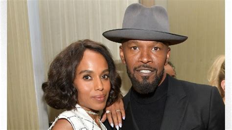 Kerry Washington Shouts Out Her Musical Huzbin Jamie Foxx After His