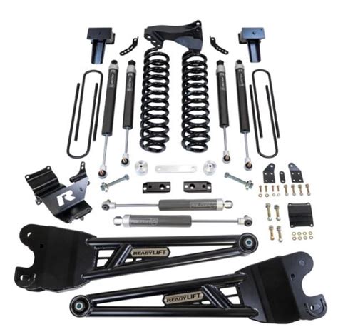 49 23421 Readylift 4 Coil Spring Lift Kit W Radius Arms Ford 67l