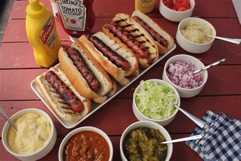 Emerils Ultimate Hot Dog Bar Recipe Cookout Food Bbq Birthday
