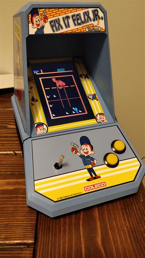 Coleco Style Fix It Felix Scratch Build Complete Sergio Stuff