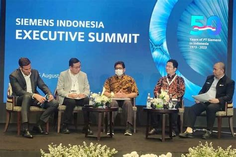 Gelar Indonesia Executive Summit Siemens Dukung Percepatan