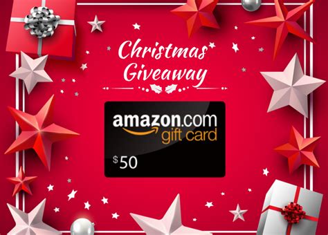 Check spelling or type a new query. Christmas Giveaway! Win a FREE $50 Amazon Gift Card to Surprise Your Loved Ones