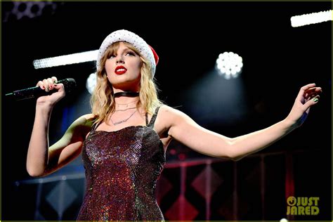 Taylor Swift Celebrates Her 30th Birthday At Z100s Jingle Ball With