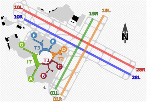 Sfo Airport Runway Map Map Of Campus