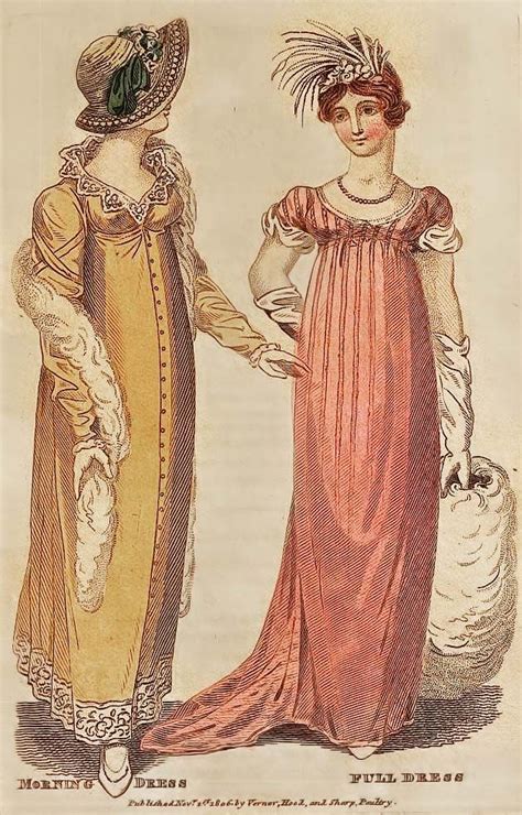 Pin By Amotm On Ladies Regency Fashion Plates Regency Era Fashion