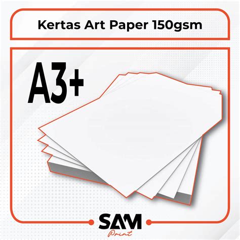 Jual Cetak Kertas Art Paper Gsm A Laminasi Glossy Doff Shopee Indonesia