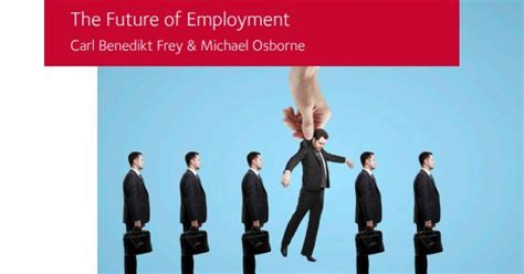 A guide to getting — and staying — employed over the next 10. The Future of Employment: How susceptible are… | Oxford ...