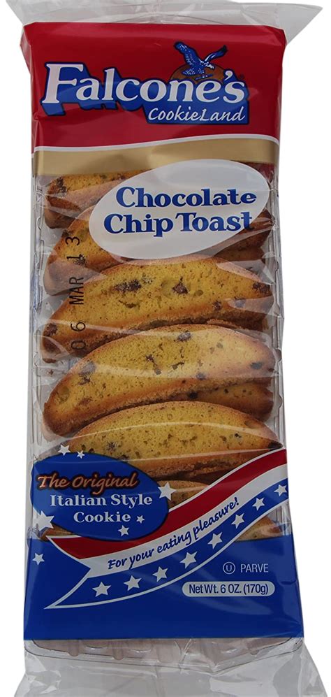 Falcones Cookies Vanilla Chocolate Chip 6 Ounce Pack Of 12 Amazon