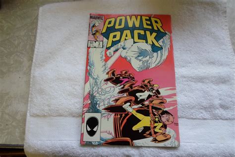 1984 Marvel Comics Power Pack 3 Comic Books Copper Age Marvel
