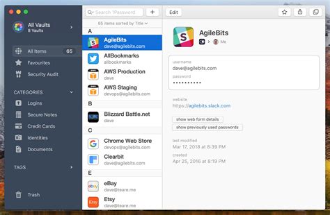 1password 7 beta for mac and windows reveals major facelift lots of new and improved features