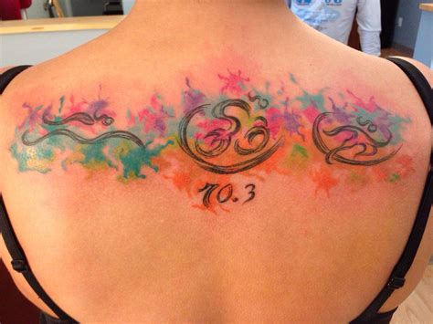 Water Color Triathlon Done By Ram Lee Traverse City Tattoo Tattoos