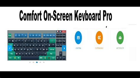 Comfort On Screen Keyboard Pro Youtube