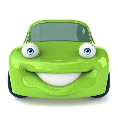 Premium Photo Green Car 3d Illustration