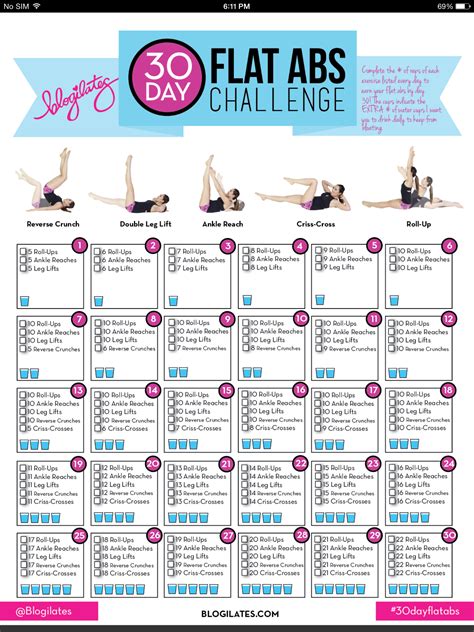 Pin by According2dq on Work it Out | Ab challenge, 30 day ab challenge, Workout challenge