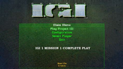 Project Igi 1 Mission 1 Complete Game Playigi 1game Reloadedhow