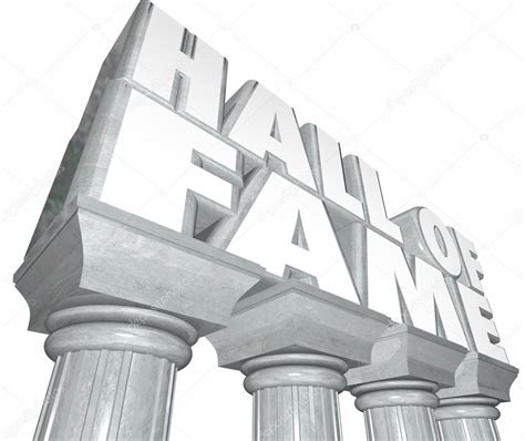 Hall Of Fame Words In 3d Letters — Stock Photo © Iqoncept 62747023