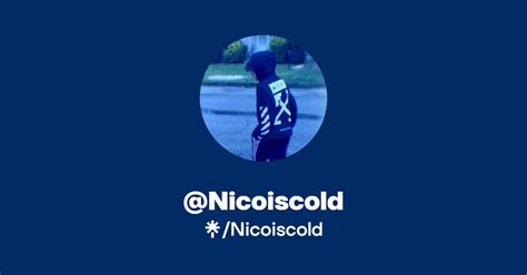 Nicoiscold Twitter Instagram Twitch Linktree