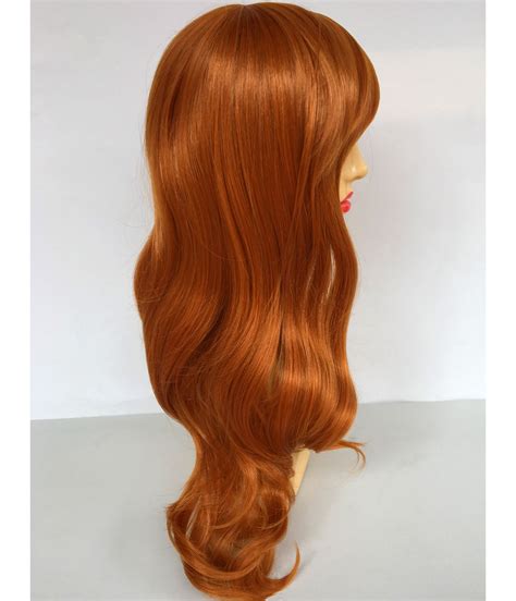 Ginger Wig Long Wavy Fashion Wigs Star Style Wigs Uk