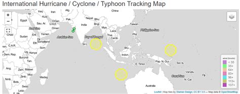 This Interactive Map Gives You Best Possible Information About Cyclones