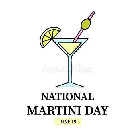 National Martini Day Stock Illustrations 42 National Martini Day