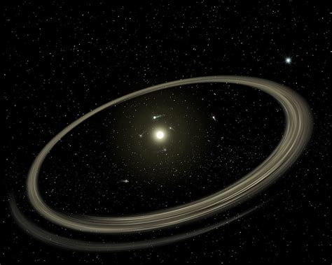 Muchos astronomos suponian su existencia, pero carecian de medios para identificarlos. Distant World has Rings 200 Times Bigger than the Rings of ...