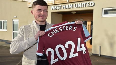 Who Is Daniel Chesters From West Ham United His Debut On West Ham Tv Trend Now