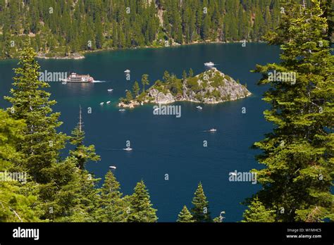 Lake Tahoe Sternwheeler Emerald Bay And Fannette Island
