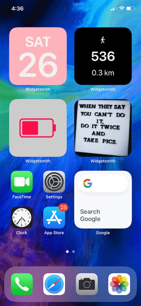 Cute Widget Smith Ideas For Iphone Home Screen
