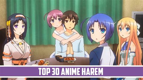 Top 30 Anime Harem ♥ Desde El 2016 Romanceecchicomedia 0 2016