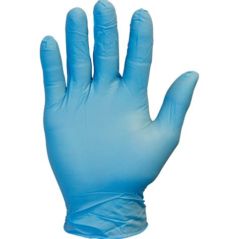 large 4 mil blue nitrile powder free gloves non medical 100 per box 10 box per case