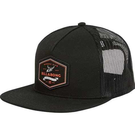 Lyst Billabong Flatwall Trucker Hat In Black For Men