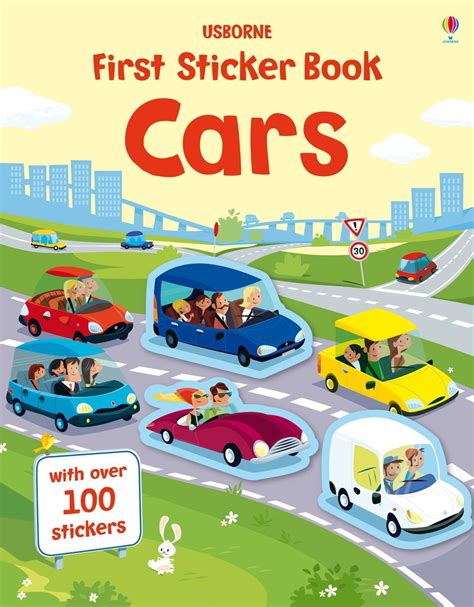 First Sticker Book Cars Seeds Childrens Bookstore