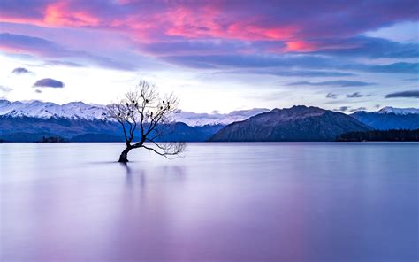 2880x1800 New Zealand Lake View Macbook Pro Retina Wallpaper Hd Nature