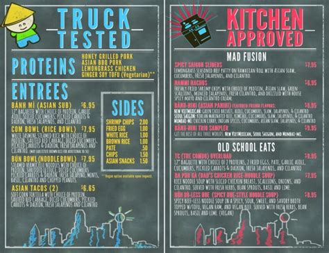 How Many Items Should Be On A Food Truck Menu?