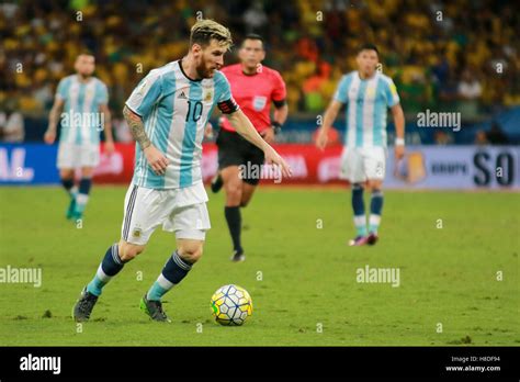 Belo Horizonte Brazil 10th Nov 2016 Lionel Messi From Argentina