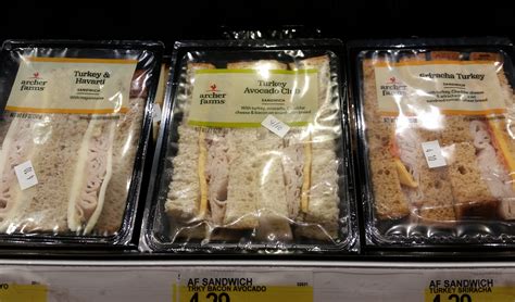 Packaged Sandwiches At Target Sandwich Portraits