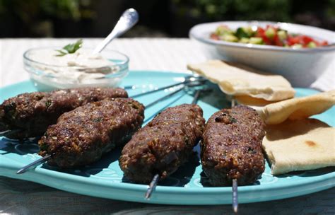 Kafta Lebanese Lamb Kebabs Breaking Matzo