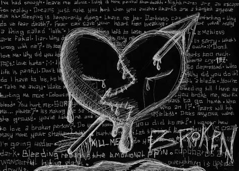 The Most Emo Of Hearts By Stingo128 On Deviantart