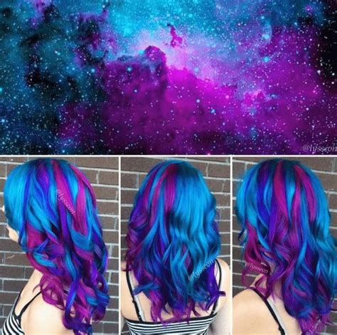 Galaxy Hair Is The Latest Instagram Trend That Has Us Double Tapping