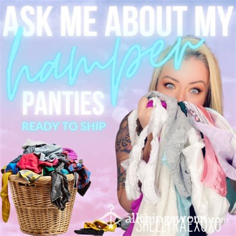 Buy Ask Me About My Hamper Panties Ready To Ship Imme
