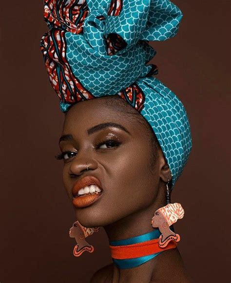 Wrapped Up African Head Wrap Black Women Art Black Beauties