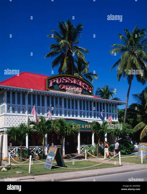 Pussers Pub Road Town Tortola British Virgin Islands Caribbean Stock