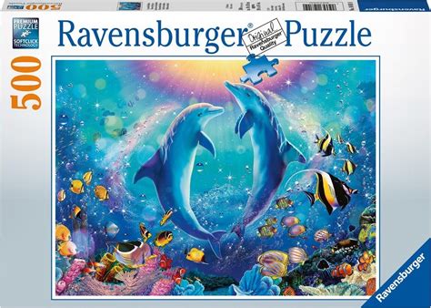 The 3d addictaball puzzle is a great gift for anyone who enjoys puzzles, and enjoys a. Ravensburger Jigsaw Puzzle 500pc - Dancing Dolphins