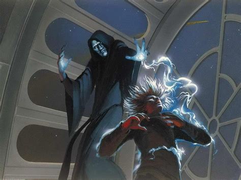 Ralph Mcquarrie Concept Art For Emperor Palpatine In Return Of The Jedi