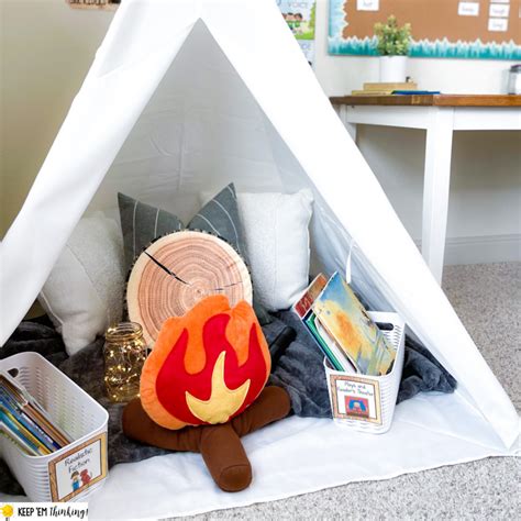 5 Fun Ideas For Creating For A Camping Themed Classroom Keep ‘em Thinking