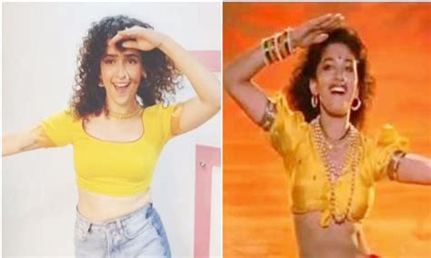Sanya Channels Her Inner Madhuri Dixit In New Video