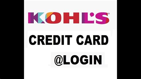 Check spelling or type a new query. kohls credit card login complete guide of mykohlscharge - YouTube