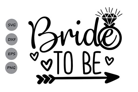 Bride To Be Svg Graphic By Cosmosfineart · Creative Fabrica
